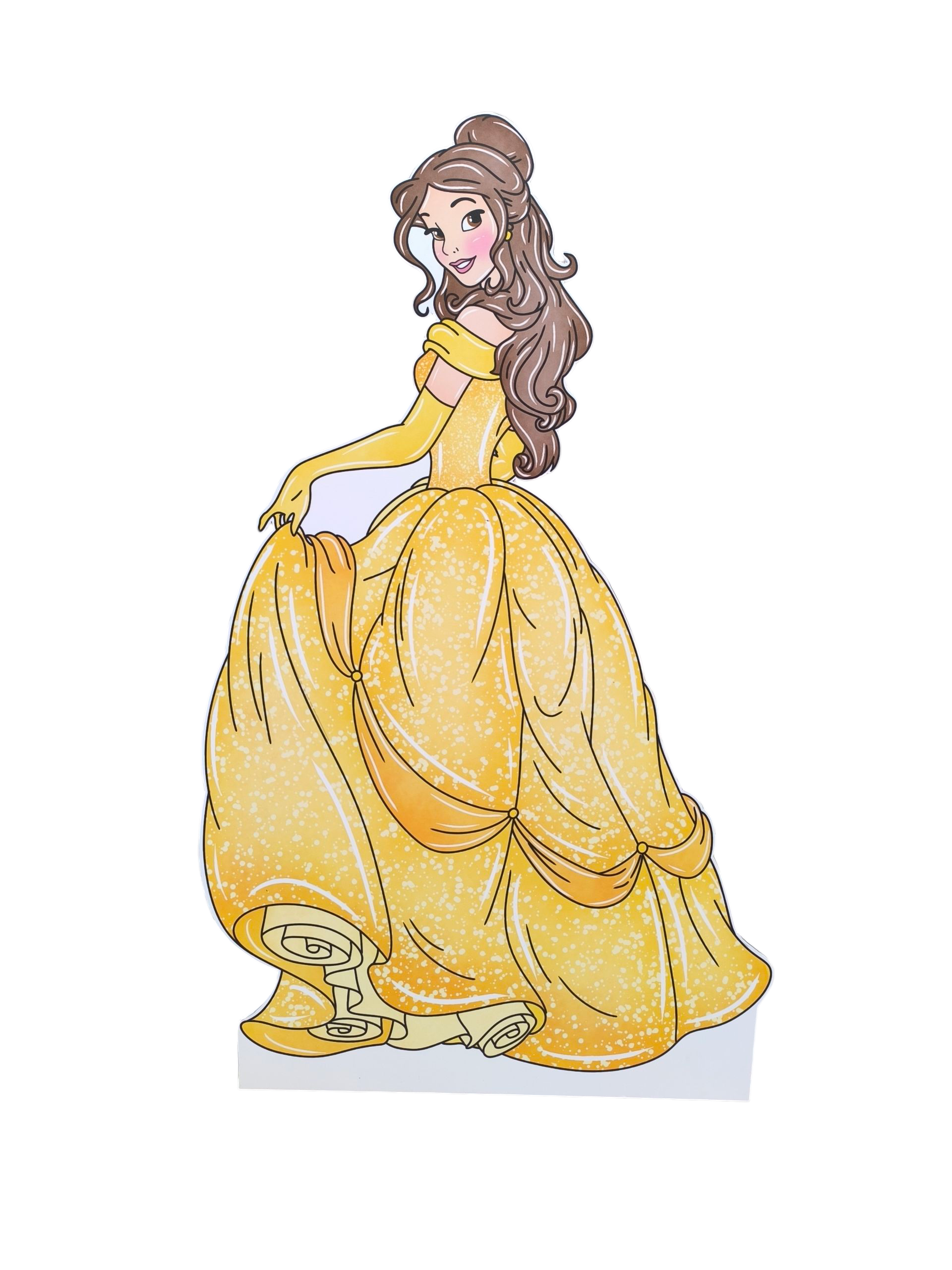 Cut-out "Belle" maquettekarton - 62x103cm